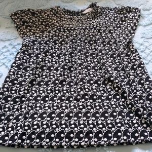 Loft cap sleeve shirt